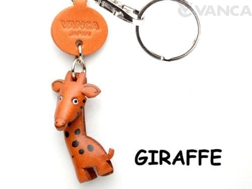 Giraffe Small Keychain VANCA CRAFT-Collectible Cute Mascot Made in Japan